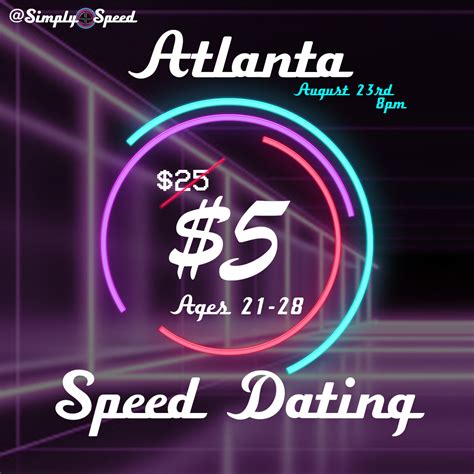 atlanta speed dating events